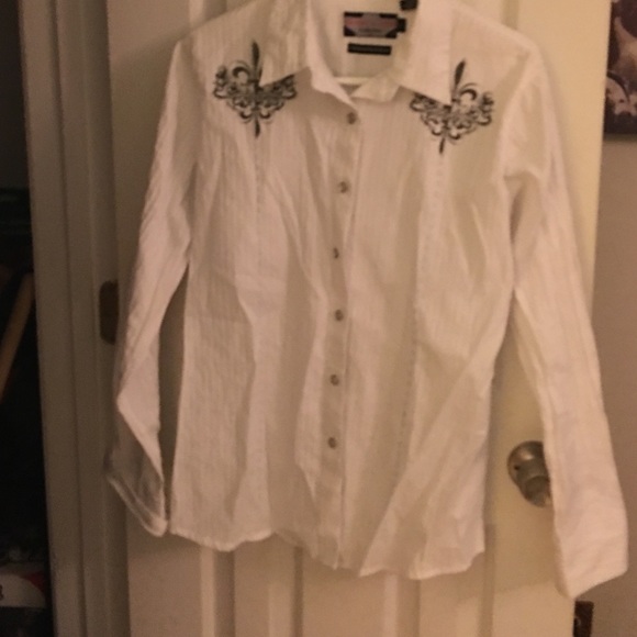 Brooks & Dunn panhandle slim ladies button down