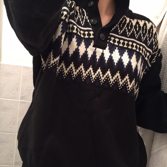 oversized grandpa pullover sweater - Picture 2 of 3
