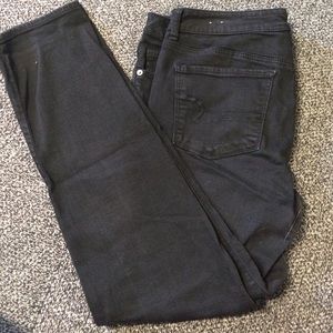 American Eagle black skinny jeans