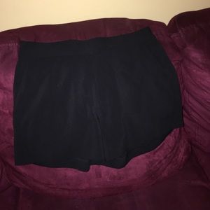 Black dress shorts