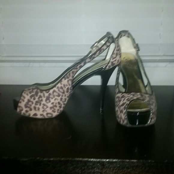 Carlos Santana Shoes - Leopard print heels