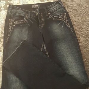 Silver jeans