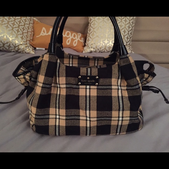 Kate Spade Plaid Stevie Bag