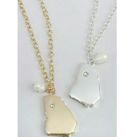 State of Georgia Necklace - Picture 2 of 2