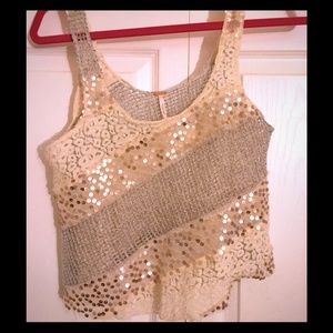 Free People crop tank top