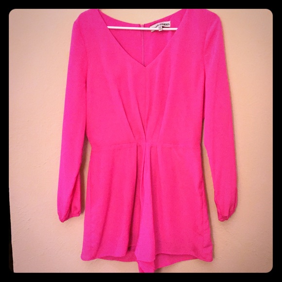 Hot Pink Romper 💕 NWT