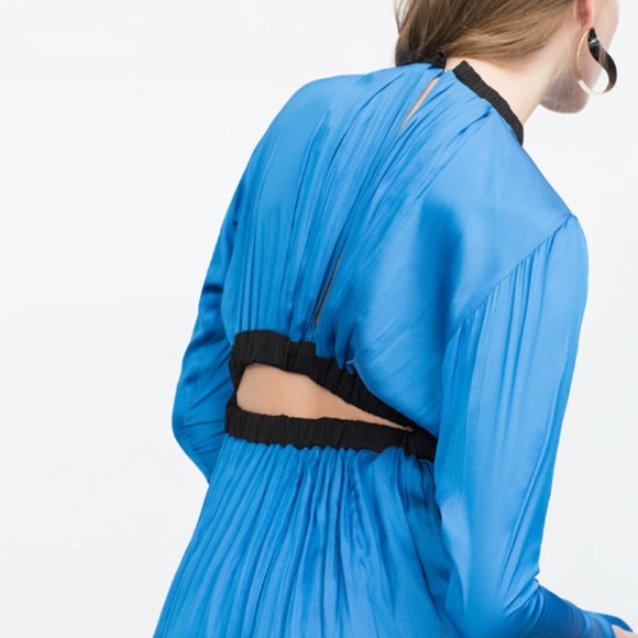 ZARA Studio Dress with Back Slit - Picture 1 of 4