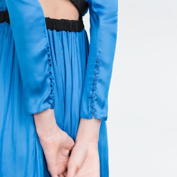 ZARA Studio Dress with Back Slit - Picture 3 of 4