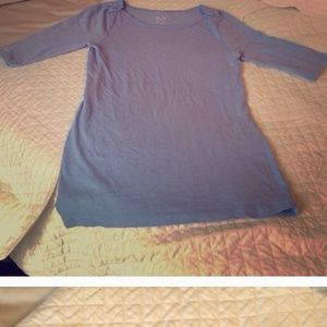 JCrew Ts. Light blue and navy. On hold