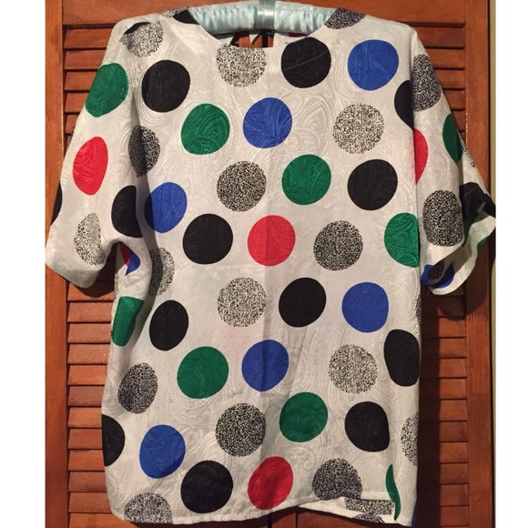 Cute Big Polka Dot Top