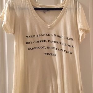 WildFox trendy V neck T