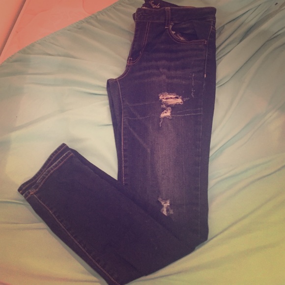 Like new American eagle stretch skinny jean!