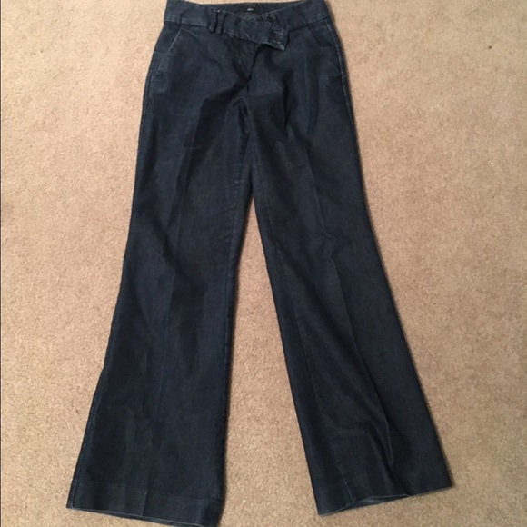 Express denim dress pants