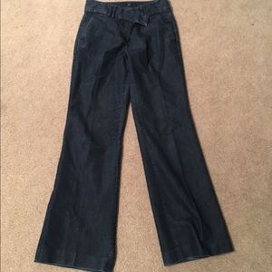 Express denim dress pants
