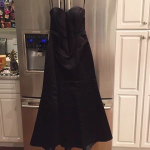 Black Vera Wang bridesmaid dress size 6 tailored