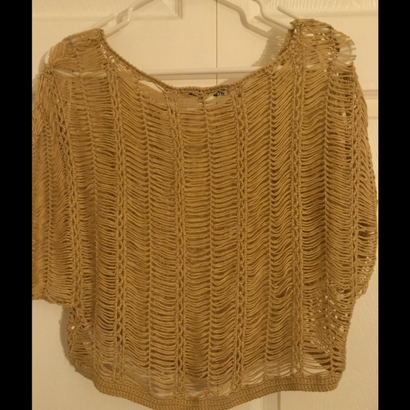 Forever 21 crochet crop top
