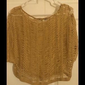 Forever 21 crochet crop top