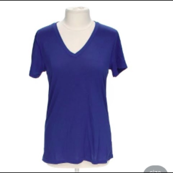 Nike Dri-Fit Vneck tee. Size large purple