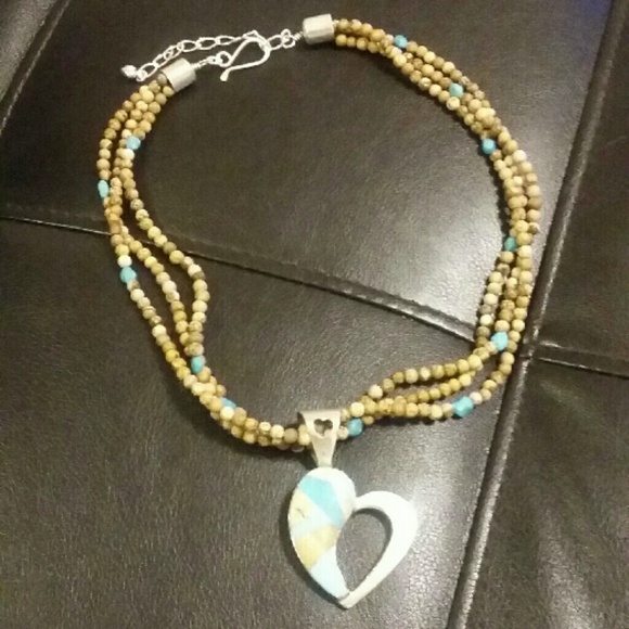 Stone necklace