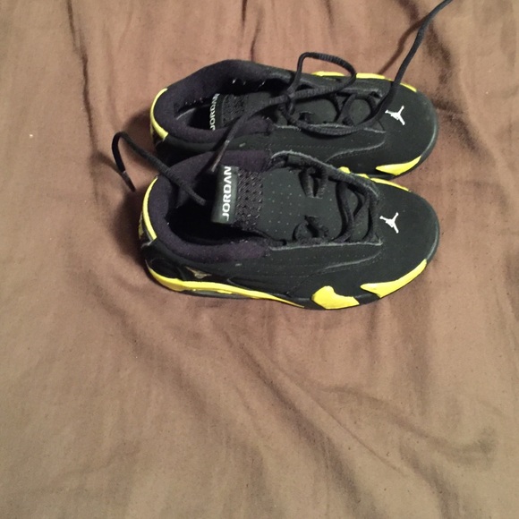 Black and yellow Jordan child preschool