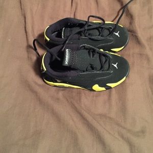 Black and yellow Jordan child preschool