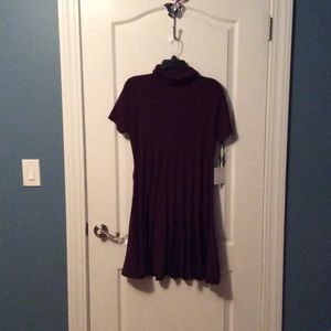 Maroon sweater dress never worn !