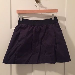 J crew navy blue skirt