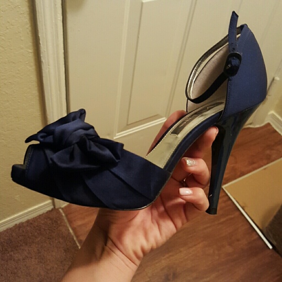 Blue heels