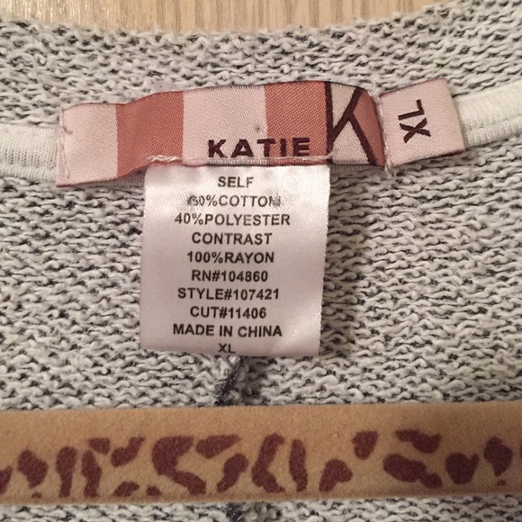 Gray embellished sweater - Picture 3 of 4