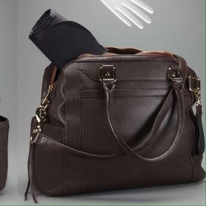 Rebecca Minkoff Knocked Up leather diaper bag