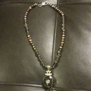 Stone necklace