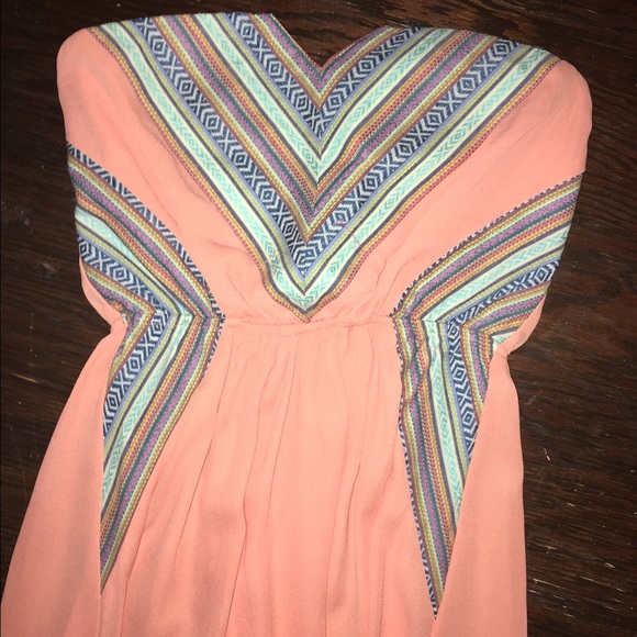 Strapless Maxi Dress - Picture 2 of 3