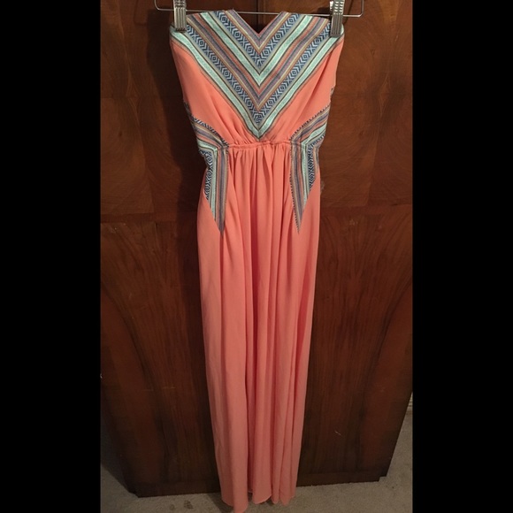 Strapless Maxi Dress - Picture 3 of 3