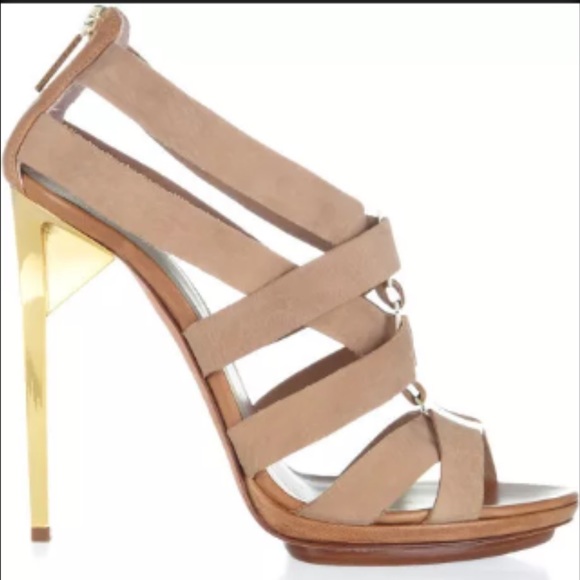 Worn once Herve Leger heels