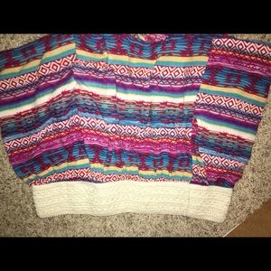 Tribal print shorts
