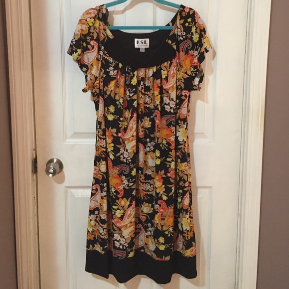 Black Floral dress