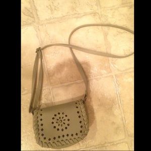 Mossimo target beige satchel