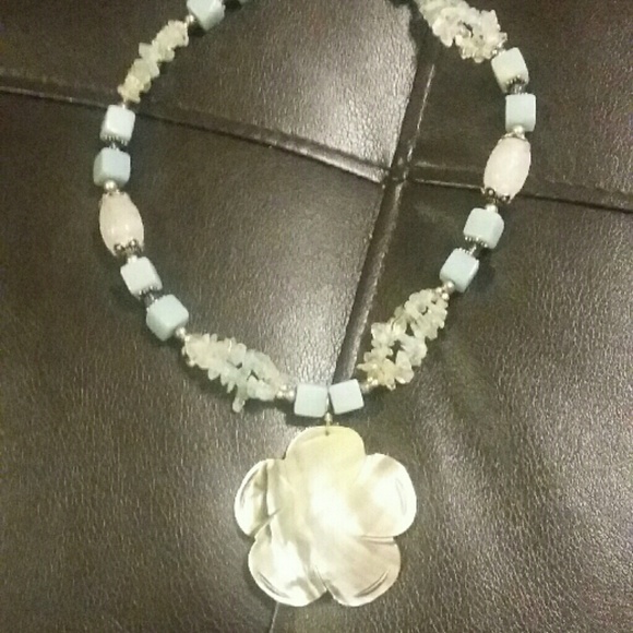 Closet closing sale!   Stone necklace
