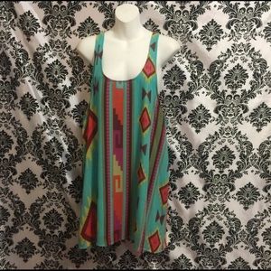 XL tribal tank/tunic