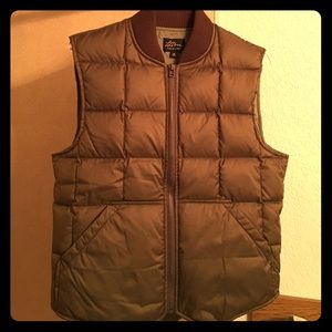 L.L. Bean down vest.