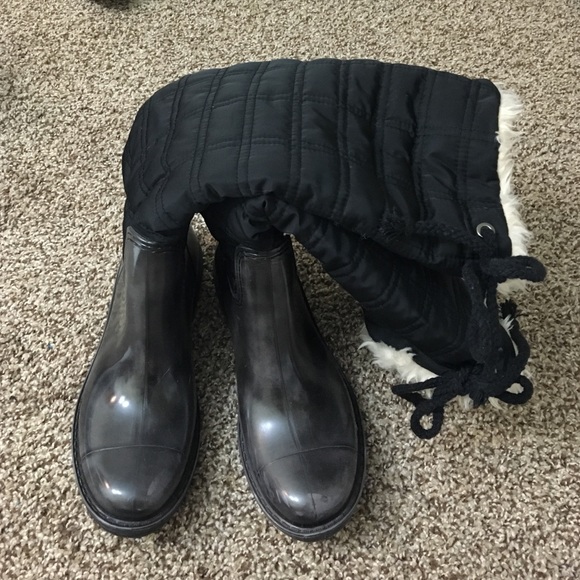 Chinese laundry rain boots sz 8