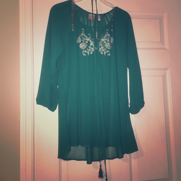Green tunic