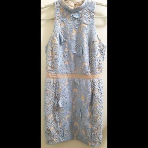 English Factory Lace Mini Dress