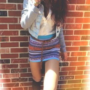 Aztec print skirt ❤️