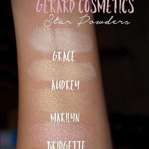 Gerard Cosmetics highlighter in Audrey✨✨✨✨✨
