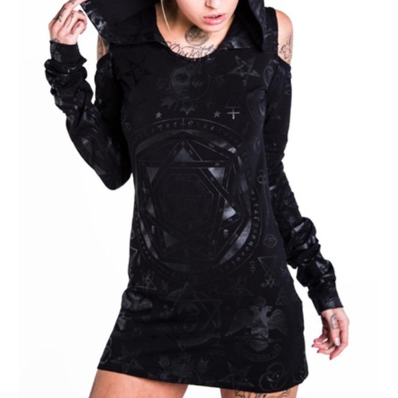 Killstar hooded dress for @edenfox!