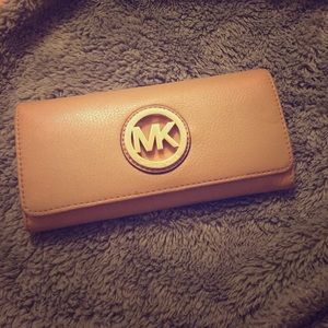 MK brown wallet