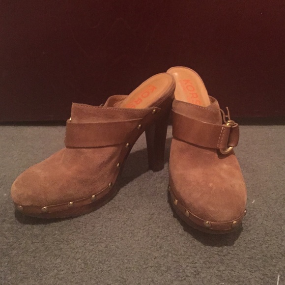 Michael Kors heeled clogs NEW WITHOUT TAGS