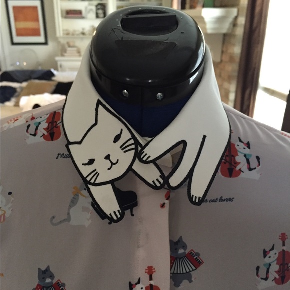 ❌SOLD❌ Miss Patina Pink Aristocat Blouse - Picture 2 of 4