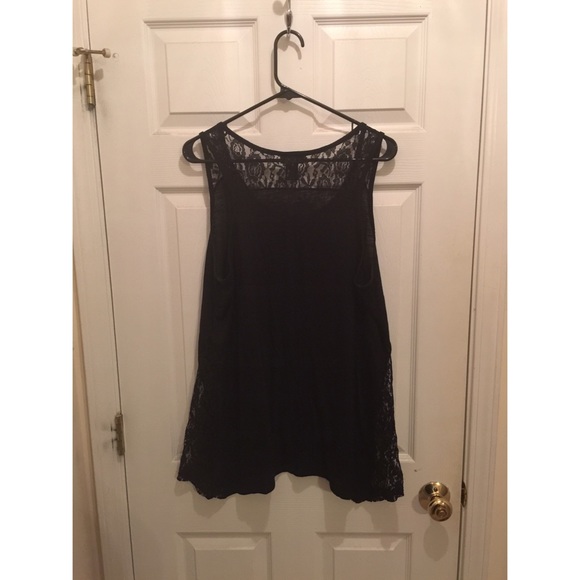 Black Lace Top.